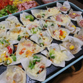 snow☆fire's cooksnap of when they made たこ焼き器de♪しゅうまいの皮ピザ～♥❤.