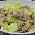 ゆけり３兄弟's cooksnap of when they made キャベツと豚バラの塩炒め.