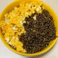 ミスとまと's cooksnap of when they made 合挽き肉のそぼろ丼.