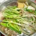ManuYs's cooksnap of when they made 【仙台名物せり鍋】のすき焼き.