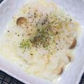nosso's cooksnap of when they made しめじのチーズリゾット.