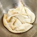 nikkijamie's cooksnap of when they made 安い大好き鶏皮のやきとり下ごしらえ.