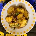料理インコ's cooksnap of when they made 牛肉とさつまいもの甘辛炒め☆.