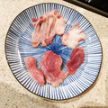nikkijamie's cooksnap of when they made 安い！うまい！砂肝（砂ずり）の下処理.