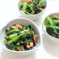 ｅｋ４'s cooksnap of when they made 小松菜とほうれん草の辛子あえ♪.