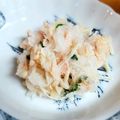＊キーツニャン＊'s cooksnap of when they made ツナとえのきのおろし和え.
