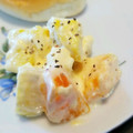＊キーツニャン＊'s cooksnap of when they made さつまいもと柿とクリームチーズのサラダ.