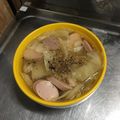 クックNP9ISV☆'s cooksnap of when they made 簡単うまうま！ギョニソとキャベツのスープ.