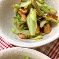 トロイメライ♬'s cooksnap of when they made キャベツと油揚げのからし和え♪.