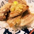 67luna's cooksnap of when they made 豚バラ肉のねぎ塩にんにく丼.