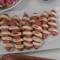 スーティー's cooksnap of when they made ミイラのソーセージ♪　ハロウィンに♪　.