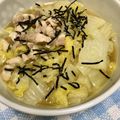☆さぶ☆☆'s cooksnap of when they made 白菜と鶏むね肉のシンプル煮込みうどん.