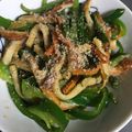 大阪のちゃーちゃん's cooksnap of when they made ピーマンとちくわの味噌炒め【作り置き】.