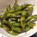 クック6U7INU☆'s cooksnap of when they made お酒のあてに最高！枝豆のオイスター炒め♪.