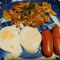 すみま～る's cooksnap of when they made 目玉焼きとウィンナー炒め(゜▽゜：).