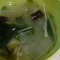 ｽｶｲﾌｨｯｼｭ☆'s cooksnap of when they made なすの味噌汁♪とろとろ食感♪.