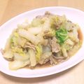 ステルトミチル's cooksnap of when they made 白菜豚肉のオイスター炒め.