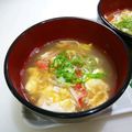 マダムカフェ♡'s cooksnap of when they made 春雨とカニカマ卵のスープ♪簡単.