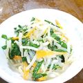 ウッシー母's cooksnap of when they made ニラともやしのナムル.