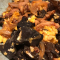 みみずずひろ's cooksnap of when they made ご飯がすすむ☆豚肉ときくらげの卵炒め.