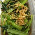 クックGWH1UI☆'s cooksnap of when they made 桜えび香る♪小松菜のお浸し♪お弁当にも☺.