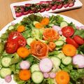 τомоко's cooksnap of when they made ラディッシュ・かぶ・レタスの水玉サラダ.