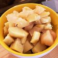 ポメちょん's cooksnap of when they made 炊飯器で簡単！さつまいもと林檎の重ね煮.