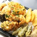 平野由南（ひらのゆな's cooksnap of when they made いんげんとコーンのカラフル天ぷら.