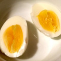 ame-ikuru's cooksnap of when they made ちょうどいい半熟ゆで卵.
