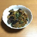 chi−ちゃん's cooksnap of when they made ご飯にピッタリ★ナスとえのきの味噌炒め♪.