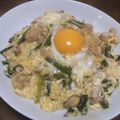 クックDN5U2A☆'s cooksnap of when they made ニラで作る！親子丼.
