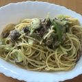 ☆うなずきん☆'s cooksnap of when they made 安！早！旨！サバ水煮缶ワンポットパスタ　.