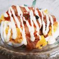 ななげんき's cooksnap of when they made 【超簡単おつまみ】ゆで卵キムチマヨ♪.