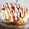 ななげんき's cooksnap of when they made 【超簡単おつまみ】ゆで卵キムチマヨ♪.