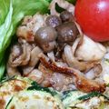 ﾋﾟﾛﾐ♡'s cooksnap of when they made 豚肉とシメジのサッパリいため.