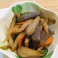 イブやん's cooksnap of when they made ごぼうとコンニャクのピリ辛炒め煮.