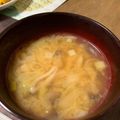 toshio39's cooksnap of when they made 長ネギとしめじのお味噌汁´ω｀●.