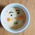 クッキングかぁ♡'s cooksnap of when they made 簡単！子供が喜ぶアンパンマン茶碗蒸し☆.