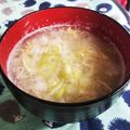 ふわりぃ★'s cooksnap of when they made 山芋とろろスープ.