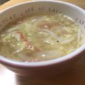 レオン犬's cooksnap of when they made 時短！簡単！カニカマと卵のスープ！.
