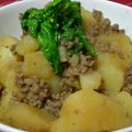 おつね's cooksnap of when they made じゃがいもの生姜そぼろ煮.