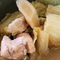 THRSママ's cooksnap of when they made 白菜とゴボウと鶏むね肉の味噌煮～中華煮～.