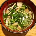 ボブナナ's cooksnap of when they made ランチに！ひらたけ手まり麩のすまし汁.