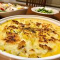 Superlittleboo's cooksnap of when they made キャベツとベーコンのカレーグラタン。.