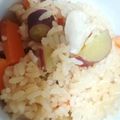 クックA4U5YO☆'s cooksnap of when they made さつまいもの炊き込み御飯.