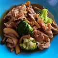 ぴあののりこ's cooksnap of when they made ブロッコリーと豚肉のオイスターソース炒め.