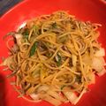 hyperaika's cooksnap of when they made じゃこと白菜の和風パスタ.