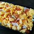 o☆shino's cooksnap of when they made 鮭卵天かす丼.
