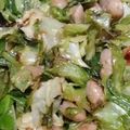 ポポポポポフィ〜♡'s cooksnap of when they made 食欲増進！ウインナーとキャベツマヨ炒め★.
