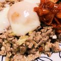 67luna's cooksnap of when they made ガッツリ☆挽肉のねぎ塩にんにく炒めごはん.